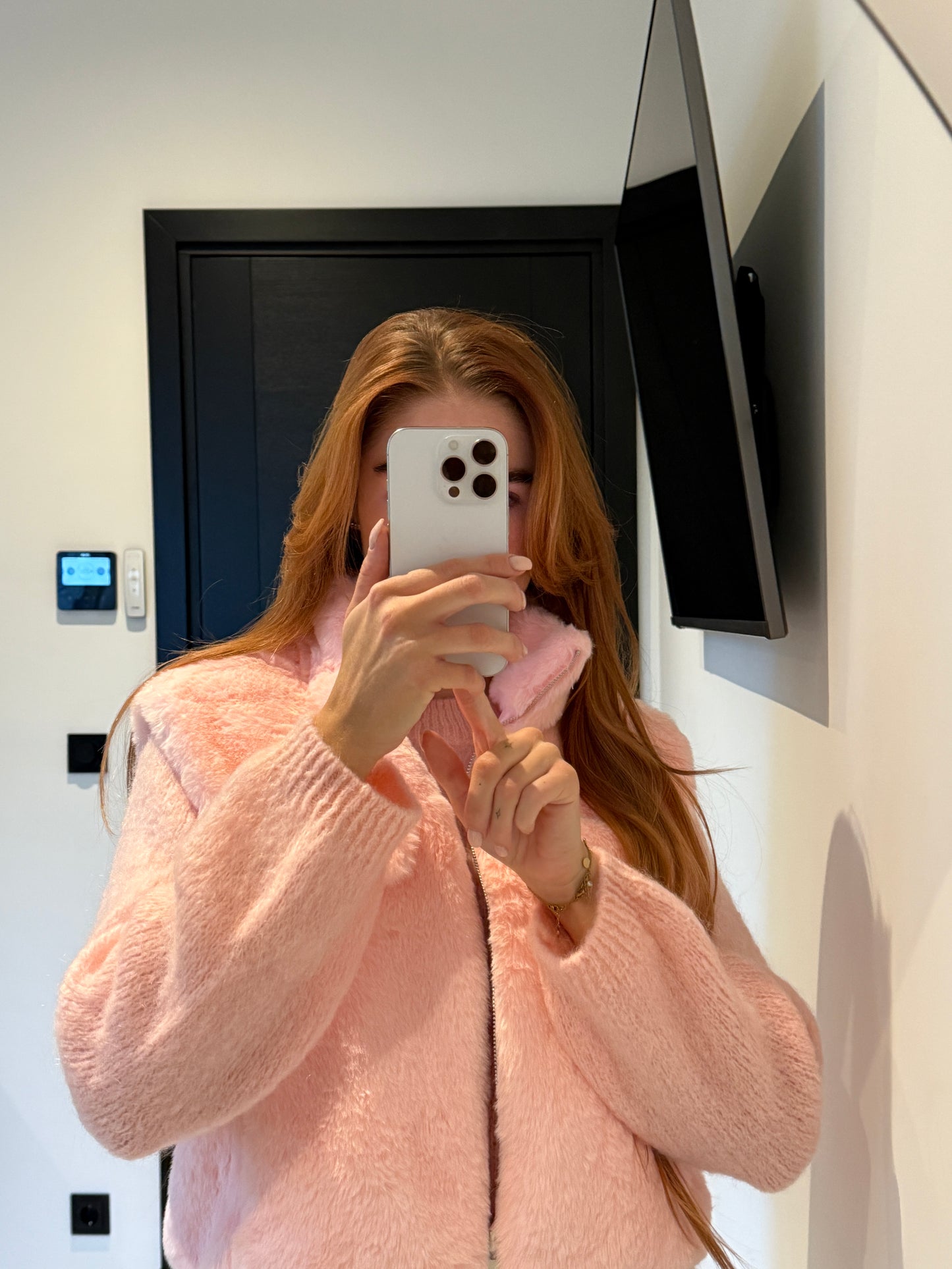 Baby pink sweater