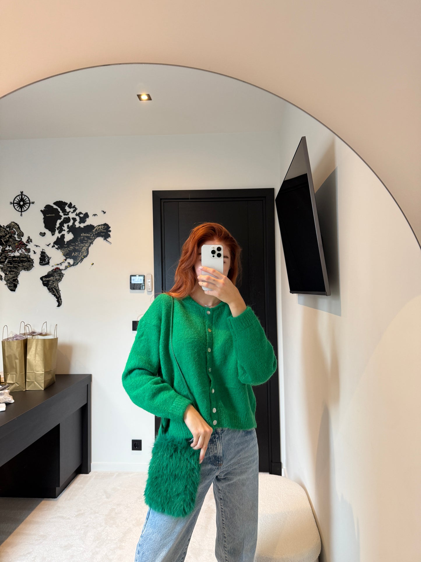 Fluffy telefoontasje